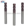 HRC 55 4 Flute Carbide End Mill for Chamfer Milling